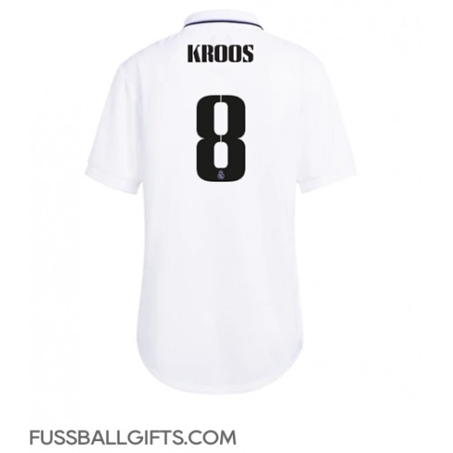 Real Madrid Toni Kroos #8 Fußballbekleidung Heimtrikot Damen 2022-23 Kurzarm